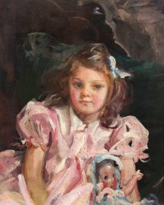 Adames, Wayman-Little Girl in Pink-cropped